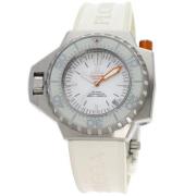 Pre-owned Stainless Steel watches Omega Vintage , White , Heren