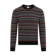 Multicolor Geometrische Trui PS By Paul Smith , Multicolor , Heren