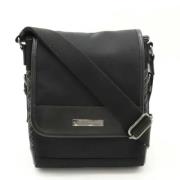 Pre-owned Canvas shoulder-bags Burberry Vintage , Black , Dames