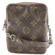 Pre-owned Canvas shoulder-bags Louis Vuitton Vintage , Brown , Dames