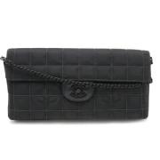 Pre-owned Nylon chanel-bags Chanel Vintage , Black , Dames