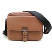 Pre-owned Leather shoulder-bags Coach Pre-owned , Brown , Unisex