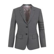 Grijze Klassieke Sportjas Thom Browne , Gray , Dames