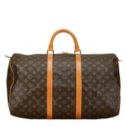 Pre-owned Plastic handbags Louis Vuitton Vintage , Brown , Dames