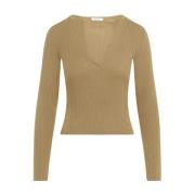 Luxe Nude & Neutrals Sweater Max Mara , Brown , Dames