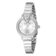 Dames Roestvrijstalen Analoge Horloge Roberto Cavalli , Gray , Dames