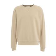 Beige Geborduurde Sweater Aw24 Closed , Beige , Heren