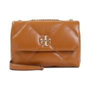 Schoudertas met Diamantontwerp Nude & Neutrals Tory Burch , Beige , Da...