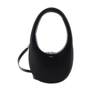 Zwarte Crossbody Swipe Tas Coperni , Black , Dames