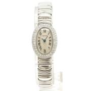 Pre-owned White Gold watches Cartier Vintage , White , Dames