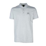 Klassieke Polo Shirt voor Mannen Hugo Boss , Gray , Heren