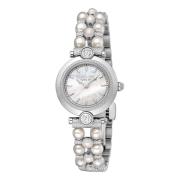 Luxe roestvrijstalen analoog horloge Roberto Cavalli , Gray , Dames