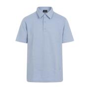 Blauw Polo Shirt Klassieke Stijl Brioni , Blue , Heren