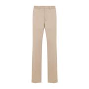 Beige Regular Fit Trousers Givenchy , Beige , Heren