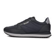 Nylon Sneakers Kai Runn Stijlvol Comfort Hugo Boss , Blue , Heren