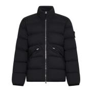 Gewatteerde Gewatteerde Donsjack Zwart Stone Island , Black , Heren