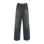 Blauwe Overcarrot Jeans Nine In The Morning , Blue , Dames