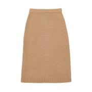 Damia Skirt Ines De La Fressange Paris , Brown , Dames