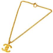 Pre-owned Metal chanel-jewelry Chanel Vintage , Yellow , Dames