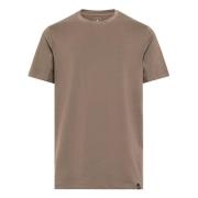 Hoogwaardige Piqué Polo T-shirt Boggi Milano , Brown , Heren