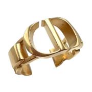 Pre-owned Metal dior-jewelry Dior Vintage , Yellow , Dames