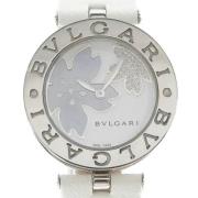 Pre-owned Stainless Steel watches Bvlgari Vintage , White , Dames