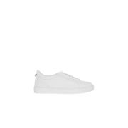 Witte Deerskin Cup Sole Sneakers Kiton , White , Dames