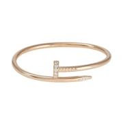 Pre-owned Rose Gold bracelets Cartier Vintage , Pink , Dames