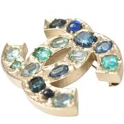 Pre-owned Metal chanel-jewelry Chanel Vintage , Blue , Dames