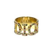 Pre-owned Metal dior-jewelry Dior Vintage , Yellow , Dames