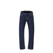 Japanse Denim 5-Pocket Broek Moorer , Blue , Heren