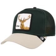 Herten Stag Trucker Cap Groen Goorin Bros , Green , Heren