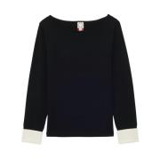 Gigi Sweater Ines De La Fressange Paris , Black , Dames