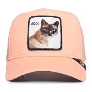 Cool Cat Trucker Cap Oranje Goorin Bros , Orange , Heren