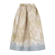 Beige Soni Rok Dries Van Noten , Beige , Dames