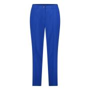 Klassieke zakelijke broek met vouw Betty Barclay , Blue , Dames