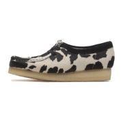 Wallabee Hair On Damesschoenen Clarks , Black , Dames