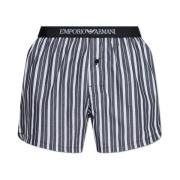 Boxershorts met gestreept patroon Emporio Armani , Black , Heren