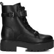 Zwarte Veterschoenen voor Dames Guess , Black , Dames