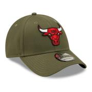 Groene Bulls NBA Essential Pet New Era , Green , Heren