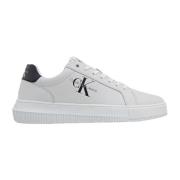 Lage Sneakers Calvin Klein Jeans , White , Heren