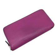 Pre-owned Canvas wallets Hermès Vintage , Purple , Dames