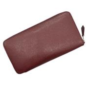 Pre-owned Leather wallets Hermès Vintage , Brown , Dames