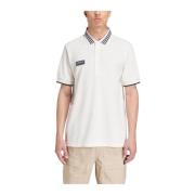 Spzl Short Sleeve Polo Shirt Adidas , Beige , Heren