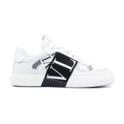 Witte Vl7N Leren Sneakers Valentino Garavani , White , Dames