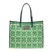 Tas type shopper Dolce & Gabbana , Green , Heren