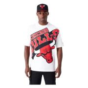 Bulls NBA Wit T-shirt New Era , White , Heren