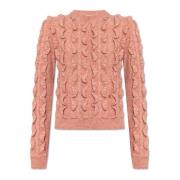 Trui met ruches Moschino , Pink , Dames