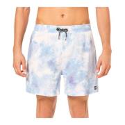 Deco Palms Strandshorts Oakley , Blue , Heren