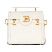 B-Buzz 23 monogram korrelig lederen tas Balmain , Beige , Dames